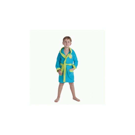 Interbaby Μπουρνούζι Μανίκι 14-16 Ετών Turquoise