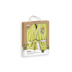 Interbaby Μπουρνούζι Σε Συσκευασία Δώρου 10 – 12 Ετών Pistachio Green