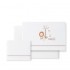 Interbaby Leon Σεντόνια Σετ 3 Τεμ Κούνιας 115Χ175εκ. White/Pink