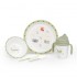 Interbaby Australia Παιδικό Σετ Φαγητού Green
