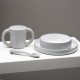 Interbaby Παιδικό Σετ Φαγητού Petrol Grey
