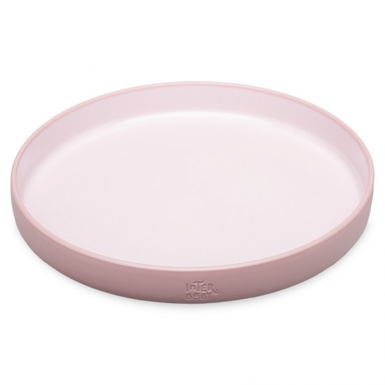 Interbaby Παιδικό Σετ Φαγητού Dark Pink