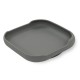 Interbaby Αντιολισθητικό Πιάτο Σιλικόνης Petrol Grey