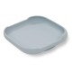 Interbaby Αντιολισθητικό Πιάτο Σιλικόνης Blue Grey