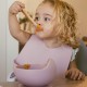 Interbaby Σετ Αντιολισθητικό Μπολ Και Κουτάλι Από Σιλικόνη Earth Ocher