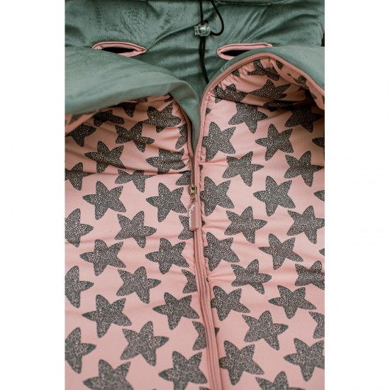 Interbaby Star Universal Ποδόσακος Καροτσιού Marino Pink