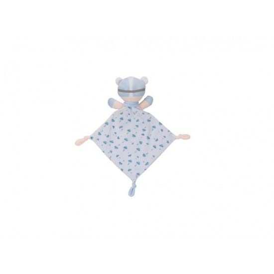 Interbaby Paracaidista Κουβέρτα Αγκαλιάς 80X110 & Dou Dou Blue