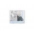 Interbaby Λούτρινο Octopus & Κουβέρτα Αγκαλιάς 80X110 Grey Blue