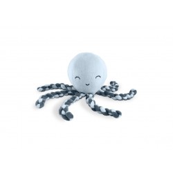 Interbaby Λούτρινο Octopus & Κουβέρτα Αγκαλιάς 80X110 Grey Blue