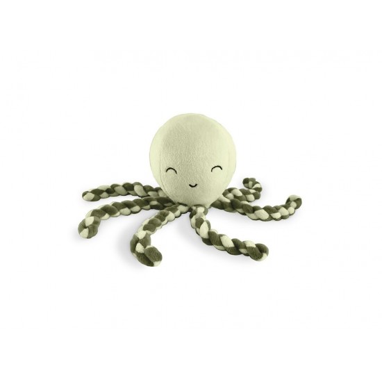Interbaby Λούτρινο Octopus & Κουβέρτα Αγκαλιάς 80X110 Olive Green