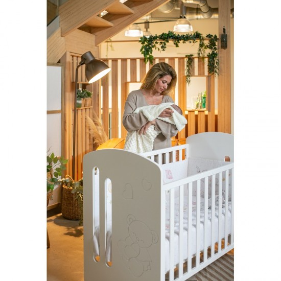 Interbaby Burbuja Κουβέρτα Αγκαλιάς 80X110 Dark Blue