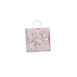 Interbaby Paracaidista Κουβέρτα Αγκαλιάς 80X110 Pink