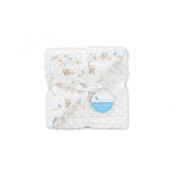 Interbaby Elefante Κουβέρτα Αγκαλιάς 80X110 Blue