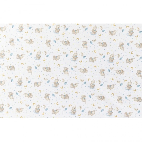 Interbaby Elefante Κουβέρτα Αγκαλιάς 80X110 Blue
