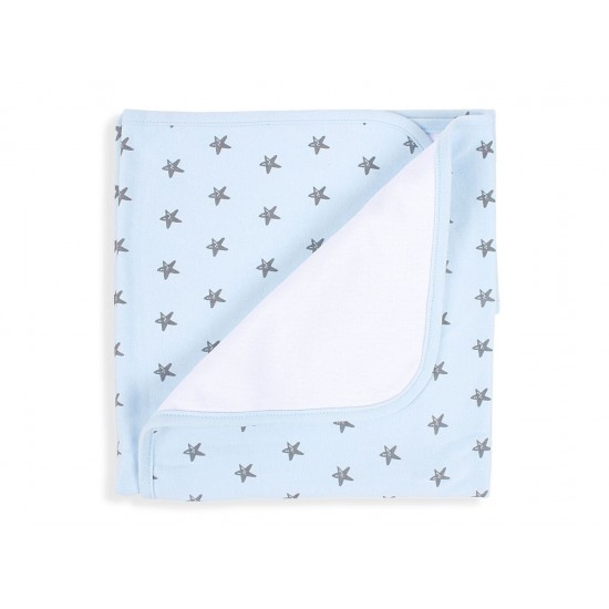 Interbaby Estrella Κουβέρτα Αγκαλιάς 70X70 Blue