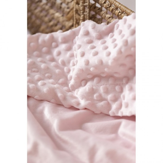 Interbaby Κουβέρτα Αγκαλιάς 80X110 Coral Flecce Pink