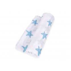 Interbaby Πάνες Κούνιας Blue