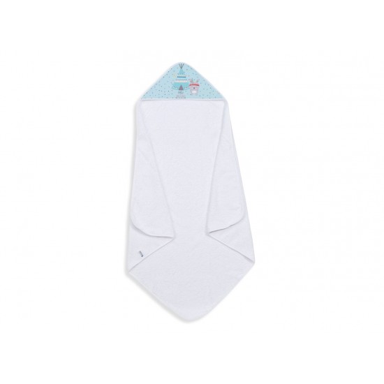 Interbaby Tipi Oso Μπουρνούζι Κάπα White/Green