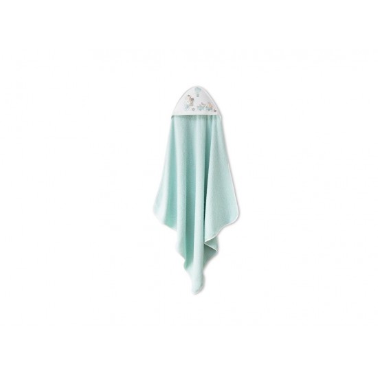 Interbaby Jirafa Bicicleta Μπουρνούζι Κάπα & Σαλιάρα Green