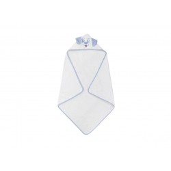 Interbaby Pero Μπουρνούζι Κάπα White/Blue