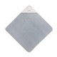 Interbaby Swing Μπουρνούζι Κάπα Σετ Με Λαμπάκι Νυκτός Grey