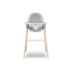 Lionelo Maya Καρεκλάκι φαγητού 2 σε 1 White 5902581659453