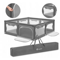 Lionelo Willow XL Πάρκο Gray Congrete
