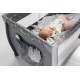 Lionelo Stefi Plus Παρκοκρέβατο Gray Multicolour 5903771704212