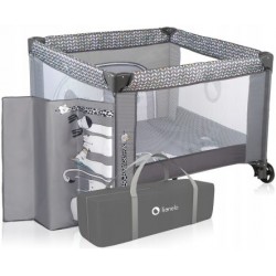 Lionelo Lene Παρκοκρέβατο Gray Stone 5902581658067