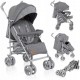 Lionelo Irma Βρεφικό Καρότσι Μπαστούνι Gray 5902581655684