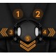 Lionelo Azura Βρεφικό Καρότσι έως 22kg Black Onyx