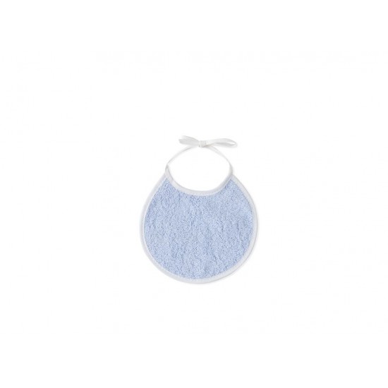 Interbaby Leon Palmera Μπουρνούζι Κάπα & Σαλιάρα White – Dark Pink