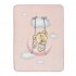 Interbaby Raschel Oso Nube Κουβέρτα Κούνιας Pink