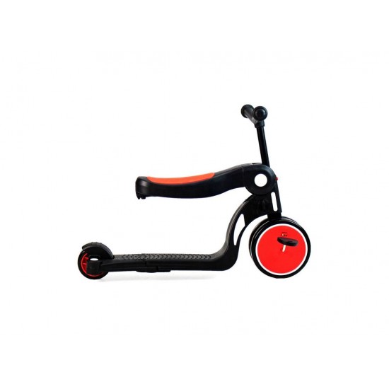 Asalvo Ride & Roll Ποδήλατο & Πατίνι 6 σε 1 Red