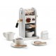 Eli Neli Montessori Coffee Machine Ξύλινη Παιδική Mηχανή Kαφέ με Kόκκους – γκρι