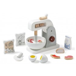 ElliNeli Montessori Ξύλινο Mixer με Αφαιρούμενα Εξαρτήματα και Αξεσουάρ
