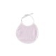 Interbaby Jirafa Bicicleta Μπουρνούζι Κάπα & Σαλιάρα White/Pink