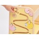 Elis Design Montessori Play 5 in 1 Yellow Πολυλειτουργικός Πύργος Εκμάθησης 75cm