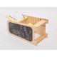 Elis Design Montessori Play 5 in 1 Yellow Πολυλειτουργικός Πύργος Εκμάθησης 75cm