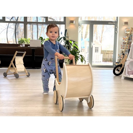 Eli Neli Montessori Ξύλινο Καροτσάκι