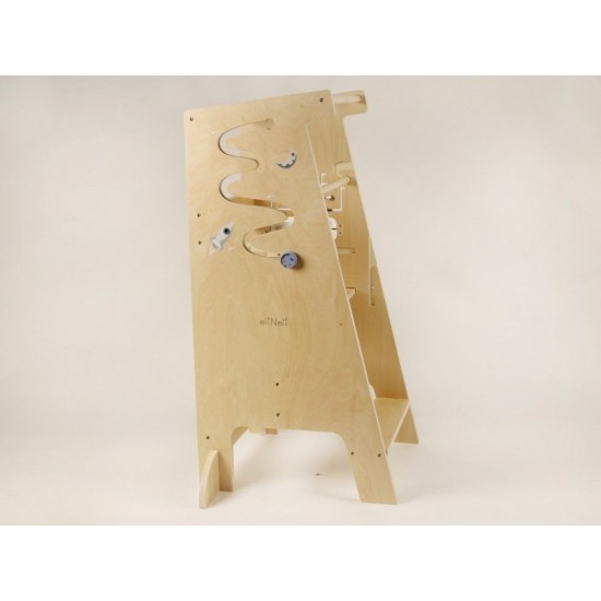 Eli Neli Montessori Universe 5in1 Ξύλινος Πύργος Εκμάθησης 90cm