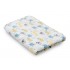 Interbaby Κουβέρτα Αγκαλιάς 80X110 Coral Flecce Animals Grey