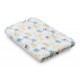 Interbaby Κουβέρτα Αγκαλιάς 80X110 Coral Flecce Animals Grey