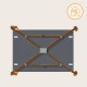 Lionelo Laura Παρκοκρέβατο 2 επιπέδων Pink Nude