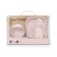 Interbaby Παιδικό Σετ Φαγητού Σιλικόνης Pink