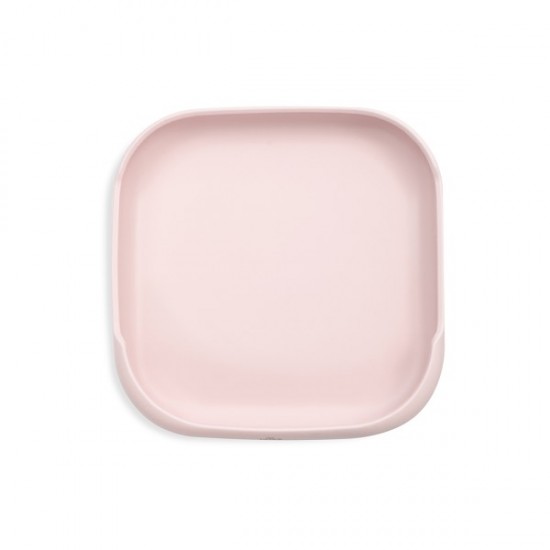 Interbaby Παιδικό Σετ Φαγητού Σιλικόνης Pink