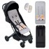 Interbaby Universal Κάλυμμά Καροτσιού Safari Tours Grey