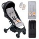 Interbaby Universal Κάλυμμά Καροτσιού Safari Tours Grey