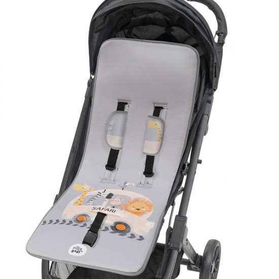 Interbaby Universal Κάλυμμά Καροτσιού Safari Tours Grey