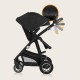 Lionelo Bianka Καρότσι 3 σε 1 έως 22 kg Black Onyx